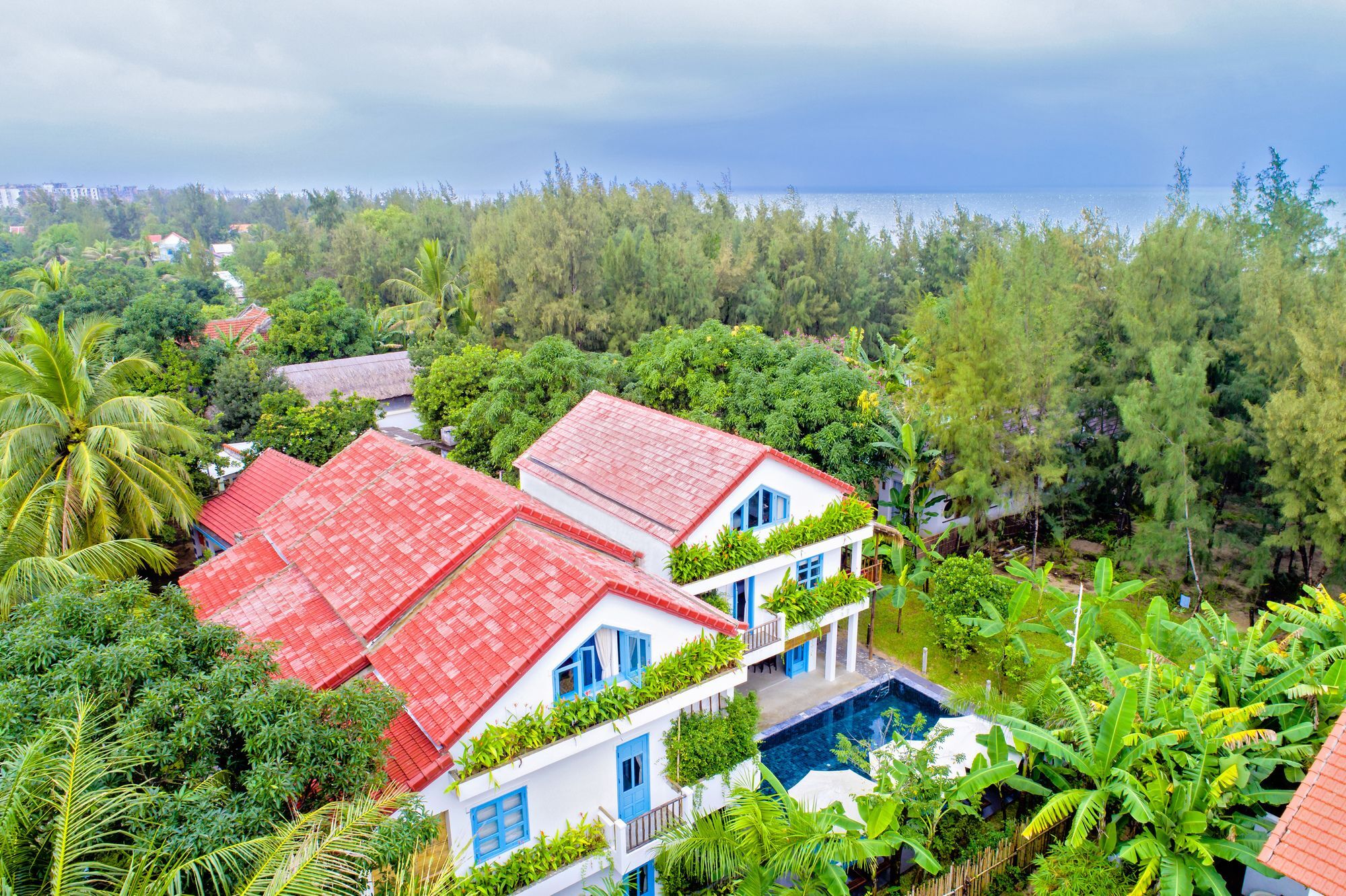 ไลฟ์ บีช วิลลา Hotel ฮอยอัน ภายนอก รูปภาพ