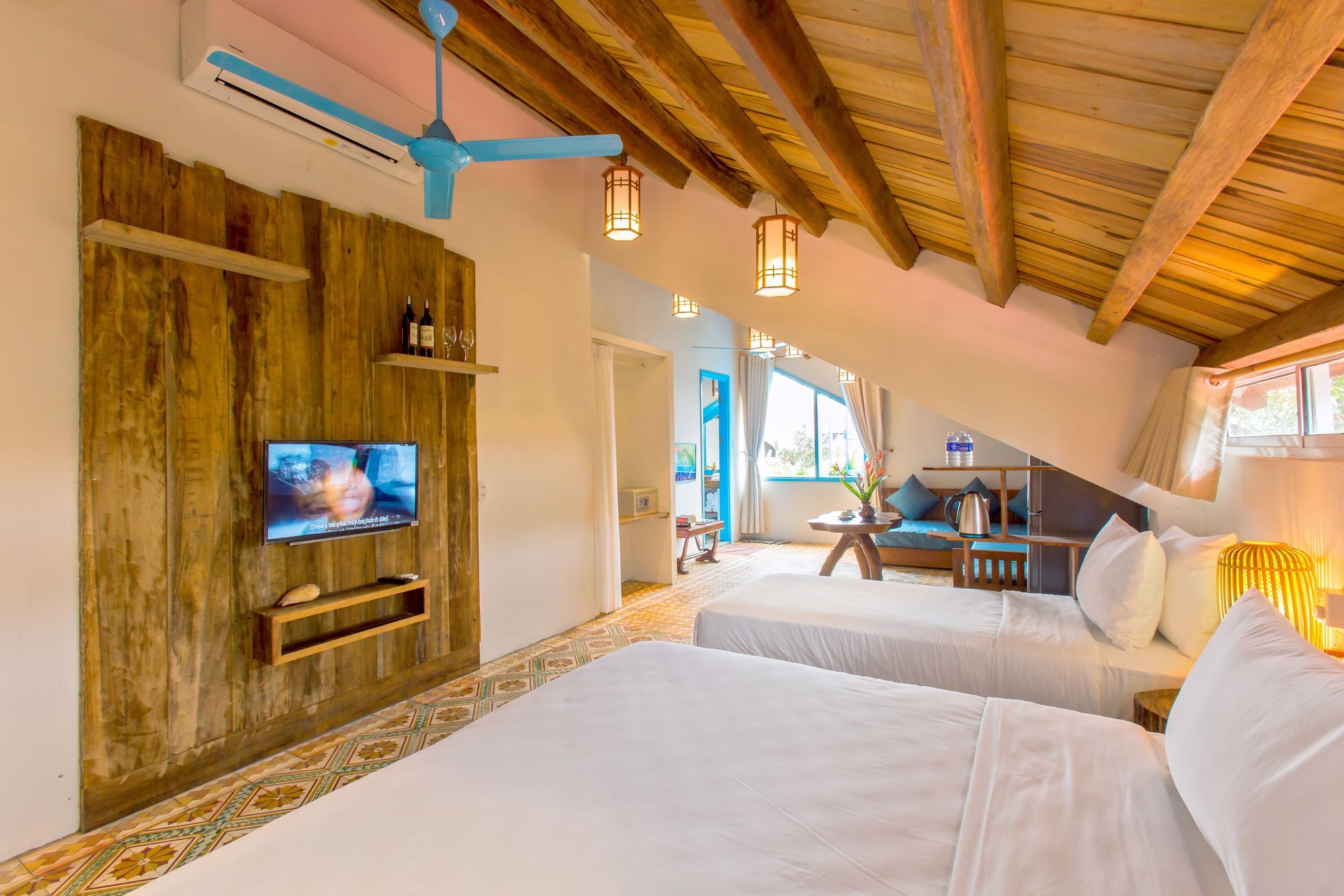 ไลฟ์ บีช วิลลา Hotel ฮอยอัน ภายนอก รูปภาพ
