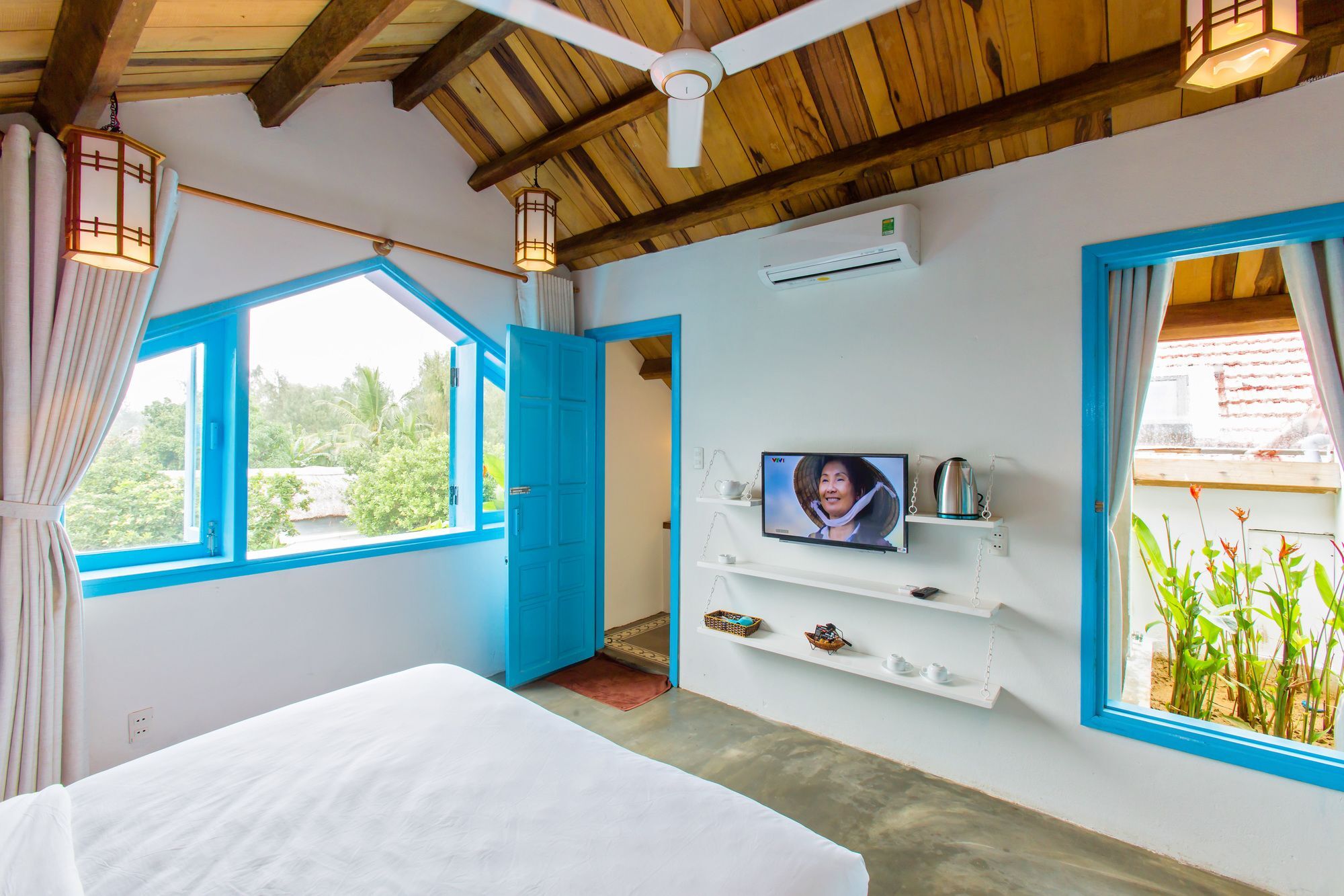 ไลฟ์ บีช วิลลา Hotel ฮอยอัน ภายนอก รูปภาพ